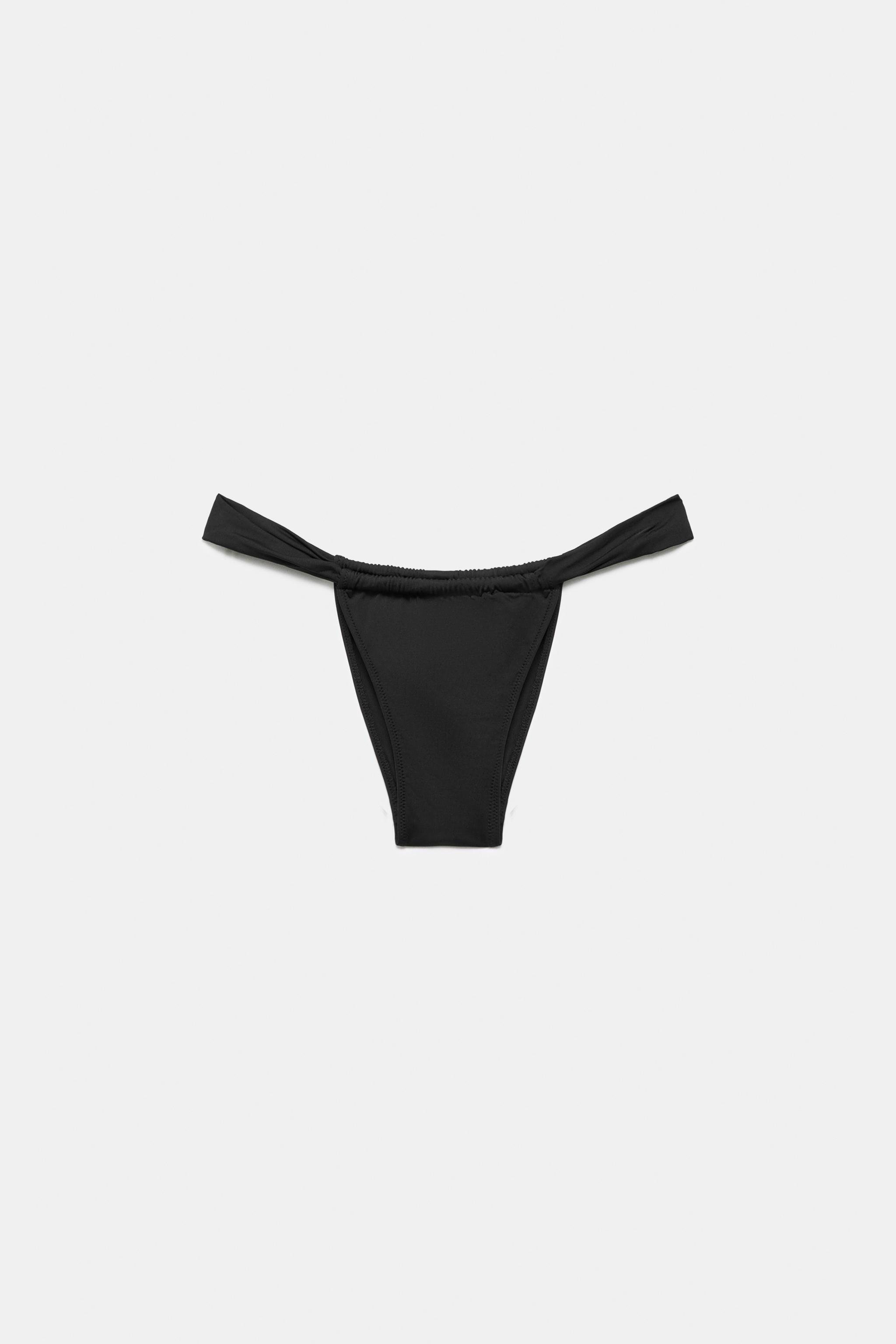 BAS DE BIKINI DRAPÉ UNIE
